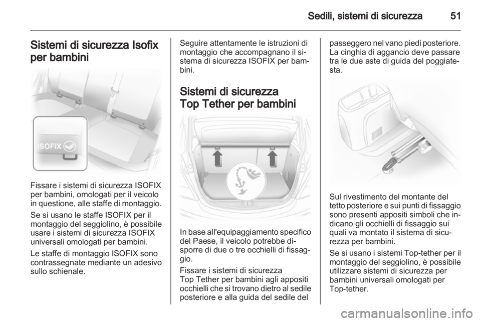 OPEL CORSA 2013.5  Manuale di uso e manutenzione (in Italian) 