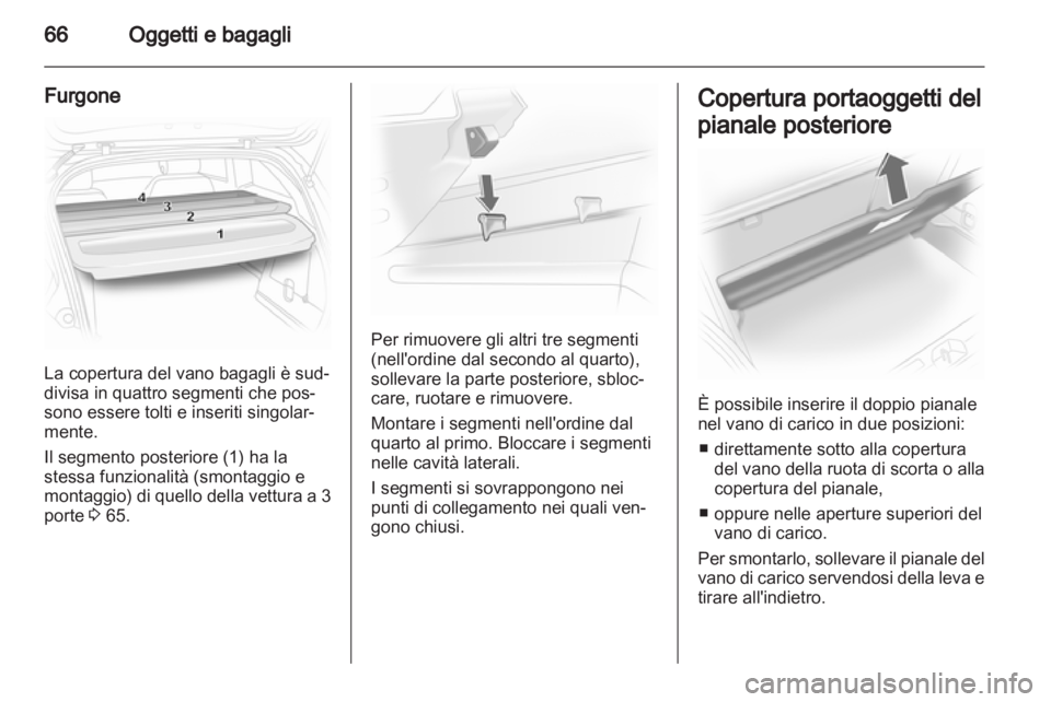 OPEL CORSA 2013.5  Manuale di uso e manutenzione (in Italian) 