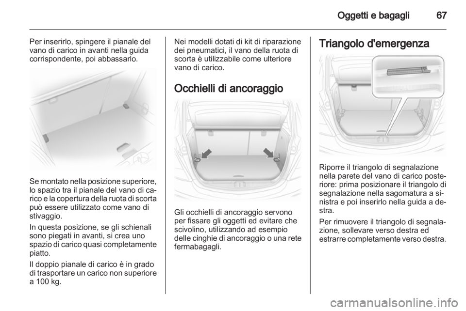 OPEL CORSA 2013.5  Manuale di uso e manutenzione (in Italian) 