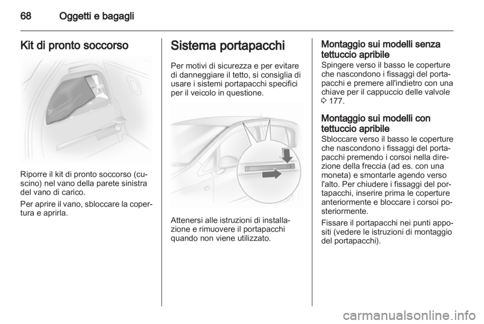 OPEL CORSA 2013.5  Manuale di uso e manutenzione (in Italian) 