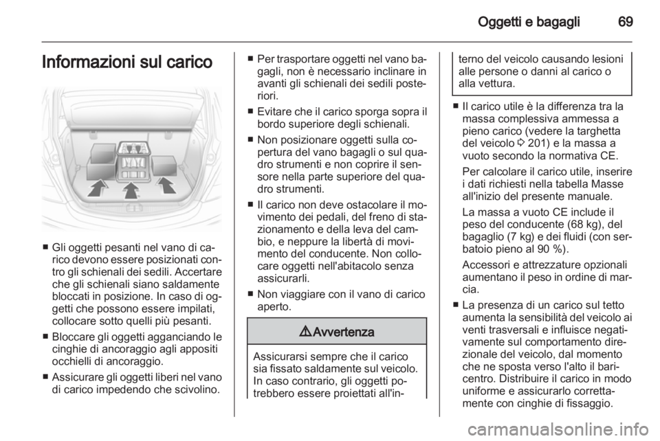 OPEL CORSA 2013.5  Manuale di uso e manutenzione (in Italian) 