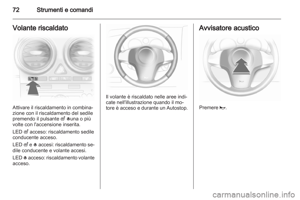 OPEL CORSA 2013.5  Manuale di uso e manutenzione (in Italian) 