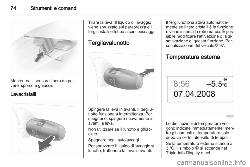 OPEL CORSA 2013.5  Manuale di uso e manutenzione (in Italian) 