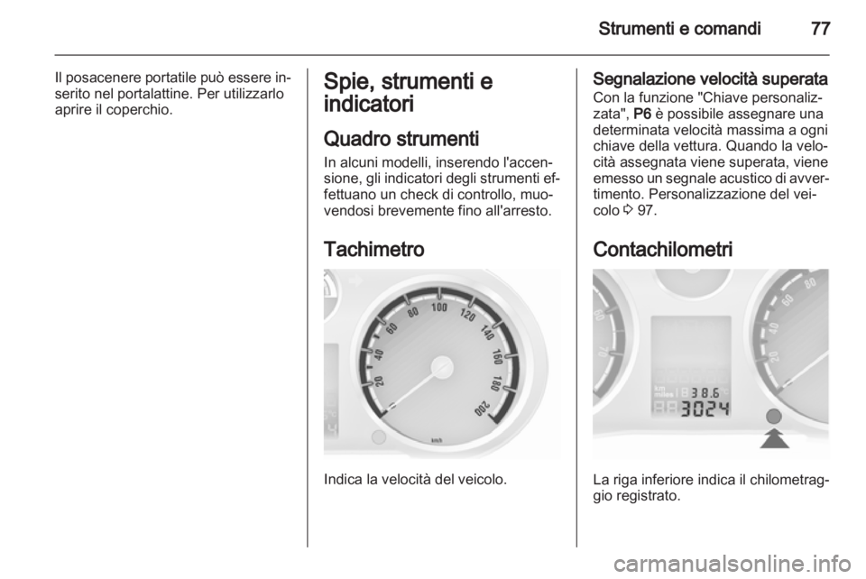 OPEL CORSA 2013.5  Manuale di uso e manutenzione (in Italian) 