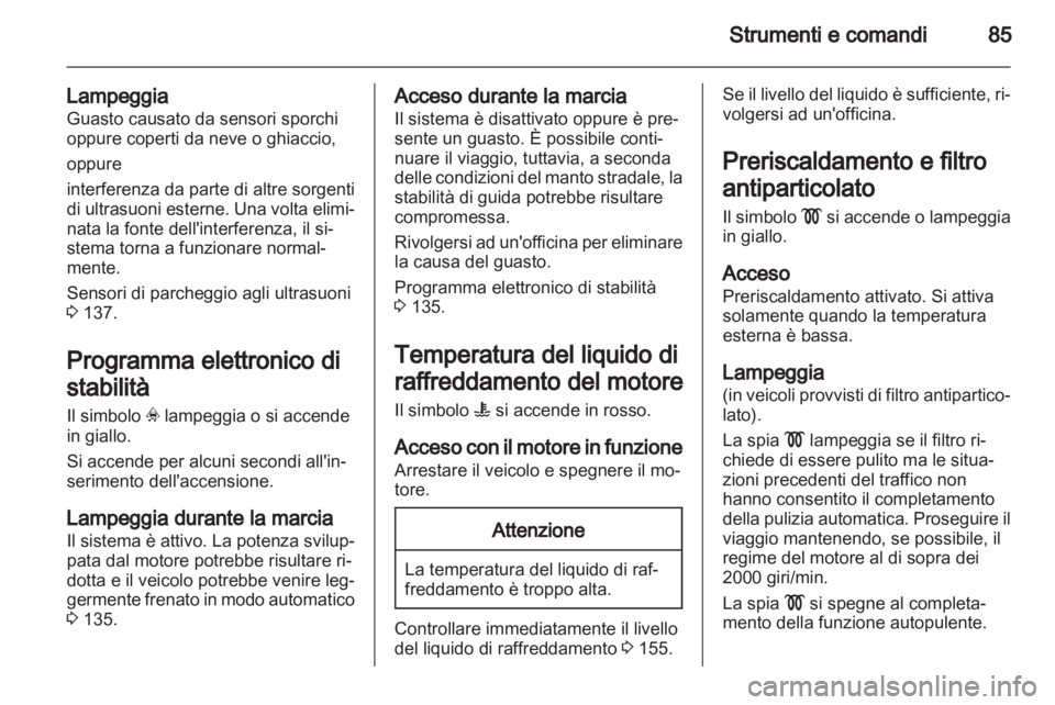 OPEL CORSA 2013.5  Manuale di uso e manutenzione (in Italian) 