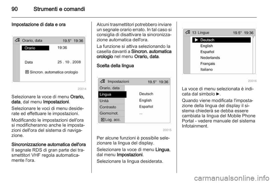 OPEL CORSA 2013.5  Manuale di uso e manutenzione (in Italian) 