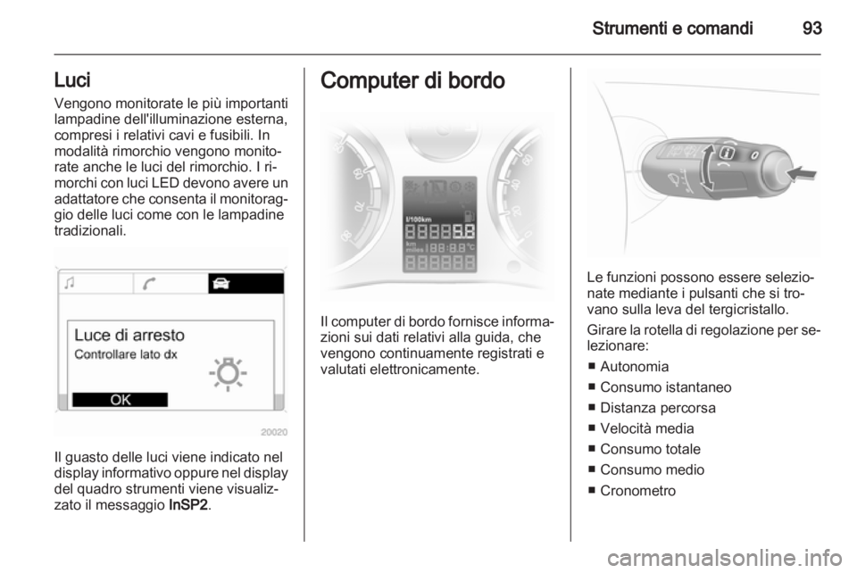 OPEL CORSA 2013.5  Manuale di uso e manutenzione (in Italian) 