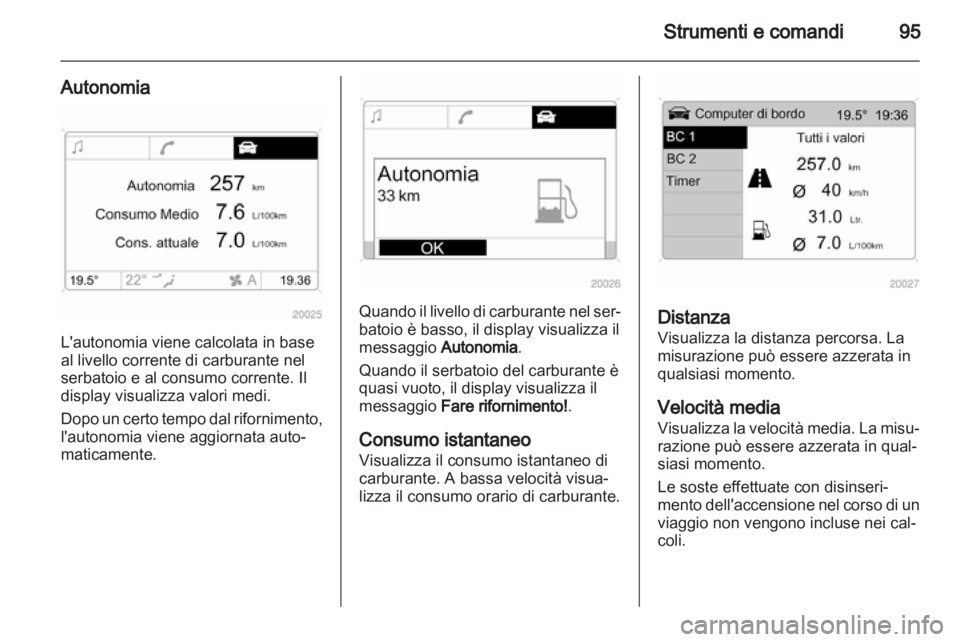 OPEL CORSA 2013.5  Manuale di uso e manutenzione (in Italian) 