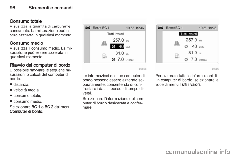 OPEL CORSA 2013.5  Manuale di uso e manutenzione (in Italian) 