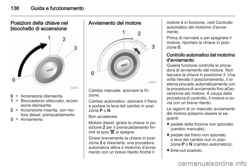 OPEL INSIGNIA 2010  Manuale di uso e manutenzione (in Italian) 