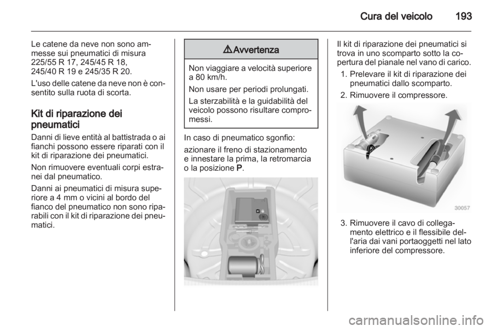 OPEL INSIGNIA 2010  Manuale di uso e manutenzione (in Italian) 