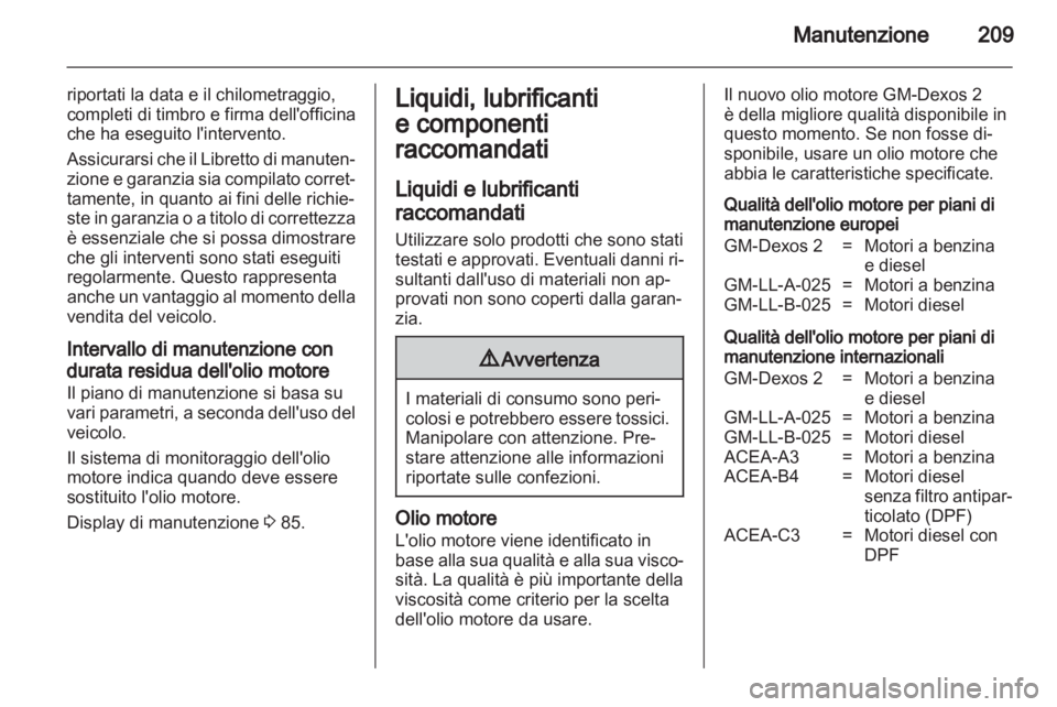 OPEL INSIGNIA 2010  Manuale di uso e manutenzione (in Italian) 