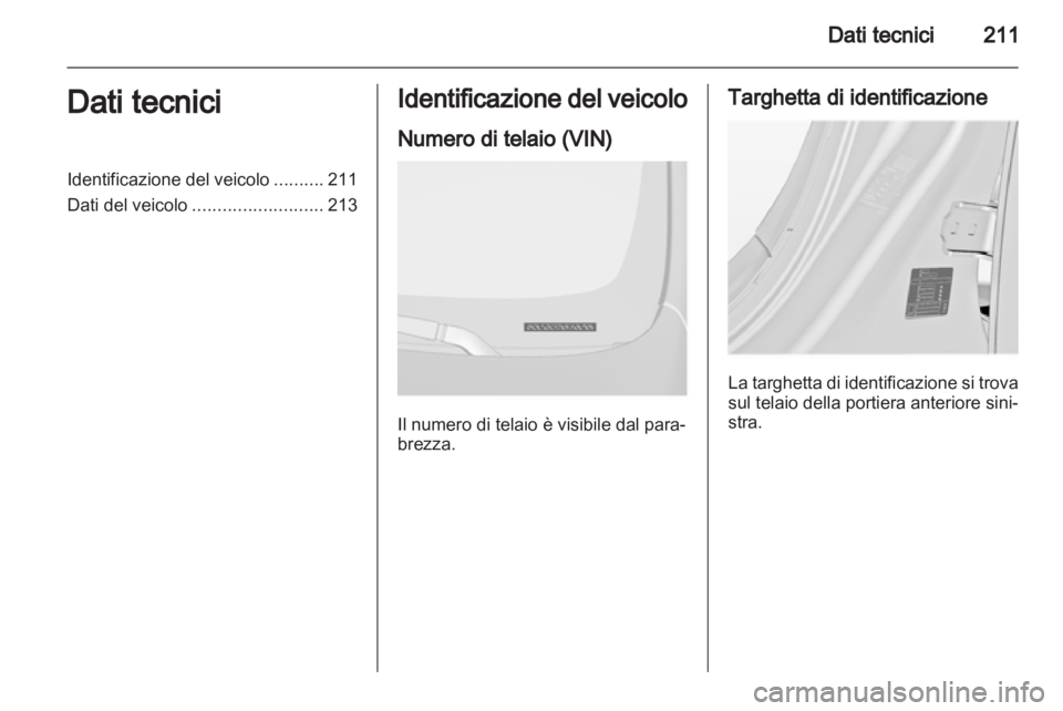 OPEL INSIGNIA 2010  Manuale di uso e manutenzione (in Italian) 