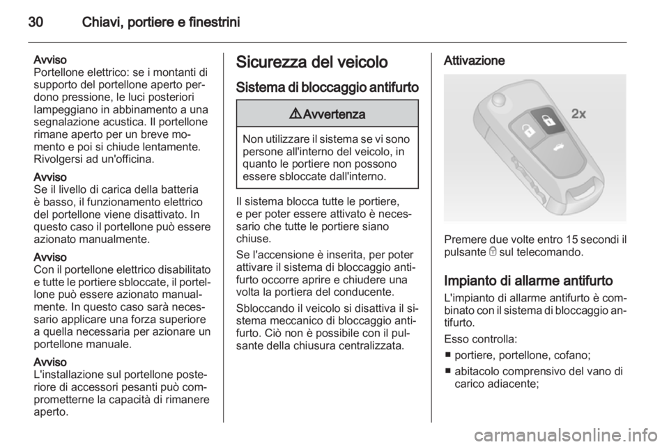 OPEL INSIGNIA 2010  Manuale di uso e manutenzione (in Italian) 
