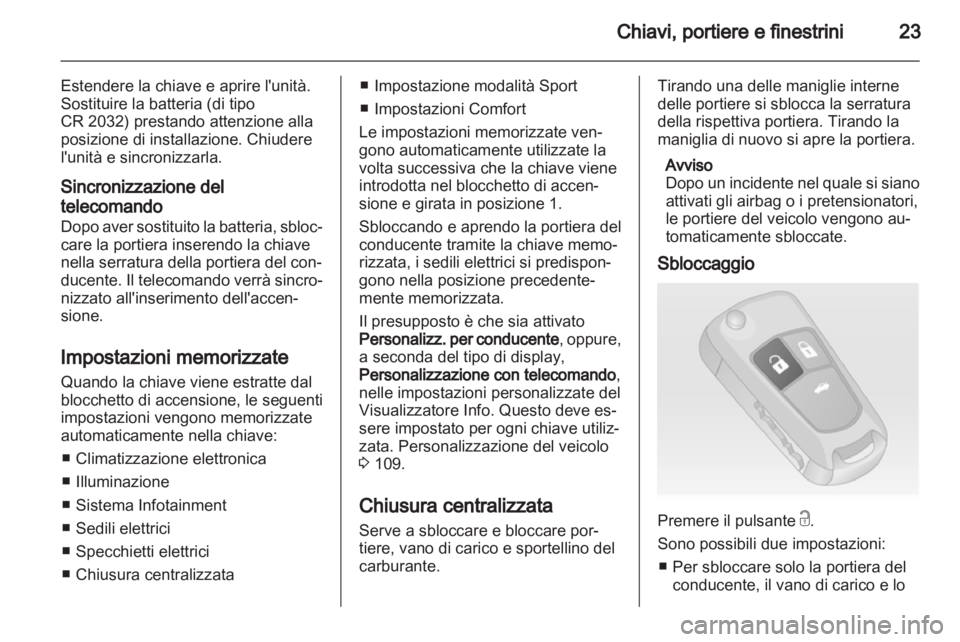OPEL INSIGNIA 2010.5  Manuale di uso e manutenzione (in Italian) 