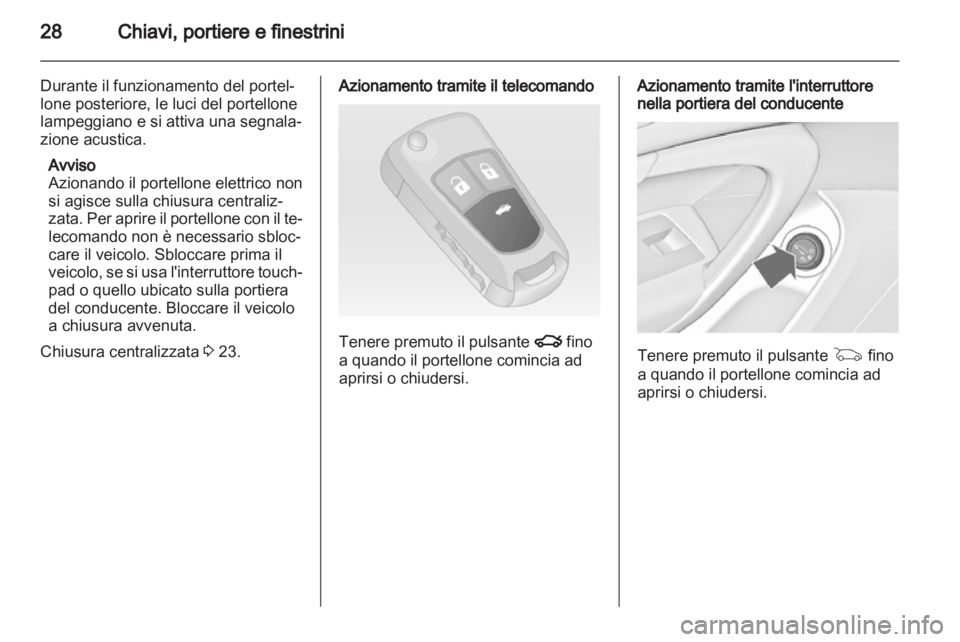 OPEL INSIGNIA 2010.5  Manuale di uso e manutenzione (in Italian) 