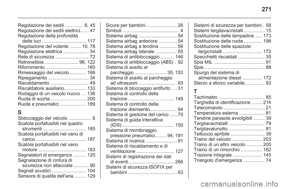 OPEL INSIGNIA 2010.5  Manuale di uso e manutenzione (in Italian) 