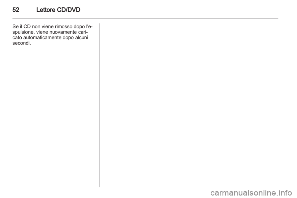 OPEL INSIGNIA 2011  Manuale del sistema Infotainment (in Italian) 