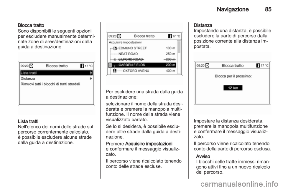 OPEL INSIGNIA 2011  Manuale del sistema Infotainment (in Italian) 