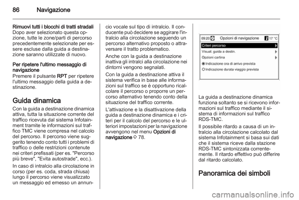 OPEL INSIGNIA 2011  Manuale del sistema Infotainment (in Italian) 
