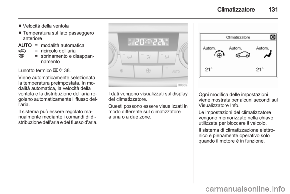 OPEL INSIGNIA 2011  Manuale di uso e manutenzione (in Italian) 
