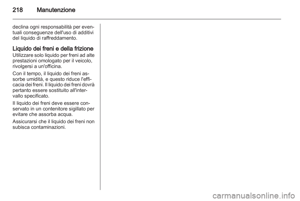 OPEL INSIGNIA 2011  Manuale di uso e manutenzione (in Italian) 