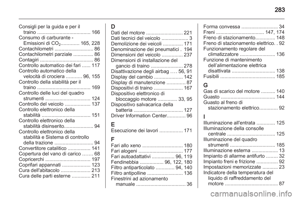 OPEL INSIGNIA 2011  Manuale di uso e manutenzione (in Italian) 