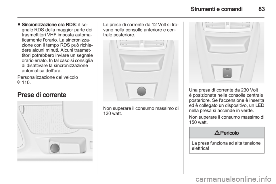 OPEL INSIGNIA 2011  Manuale di uso e manutenzione (in Italian) 