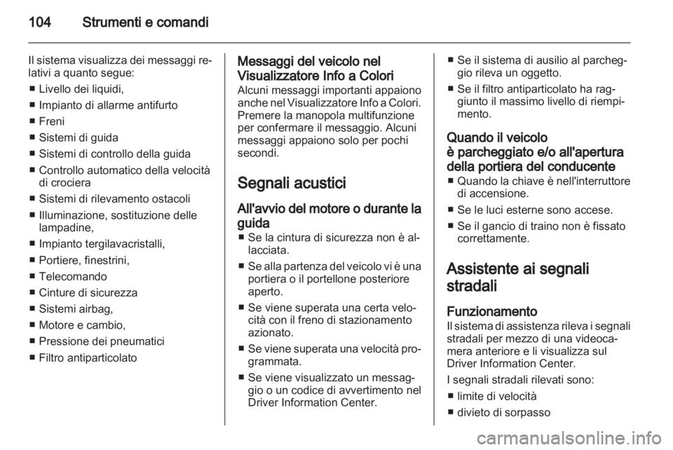 OPEL INSIGNIA 2011.5  Manuale di uso e manutenzione (in Italian) 