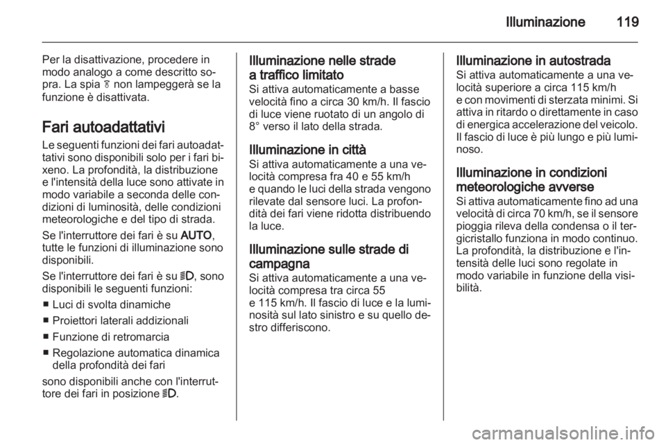 OPEL INSIGNIA 2011.5  Manuale di uso e manutenzione (in Italian) 