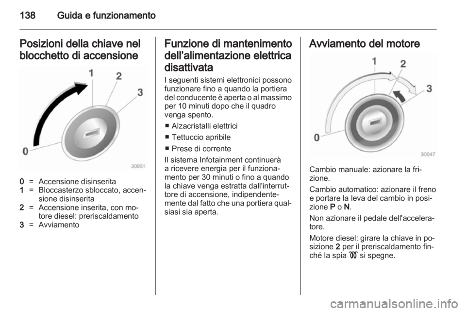 OPEL INSIGNIA 2011.5  Manuale di uso e manutenzione (in Italian) 