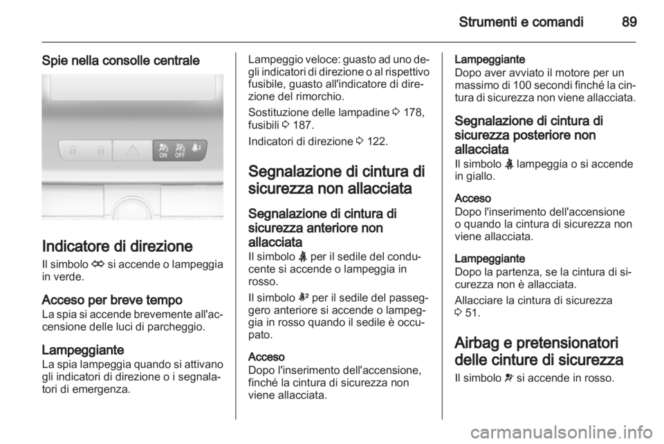 OPEL INSIGNIA 2011.5  Manuale di uso e manutenzione (in Italian) 