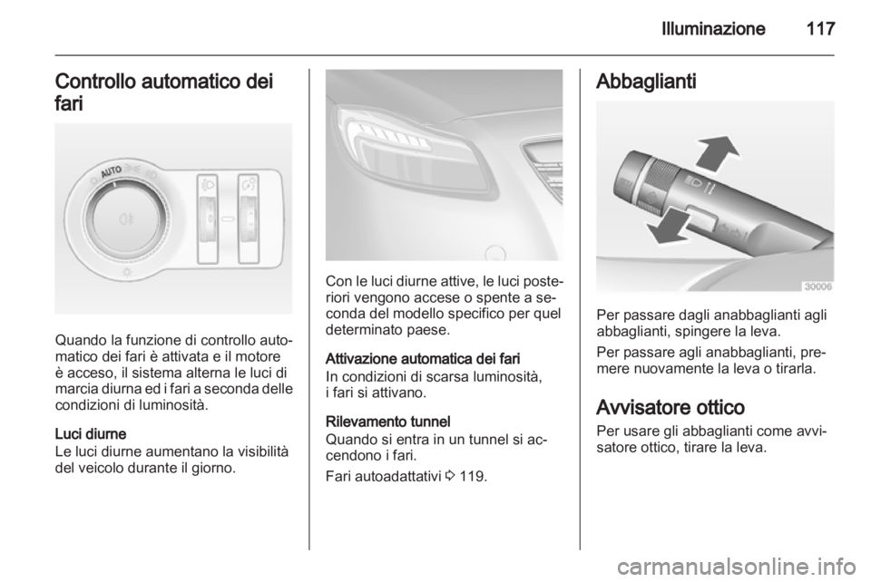 OPEL INSIGNIA 2012  Manuale di uso e manutenzione (in Italian) 