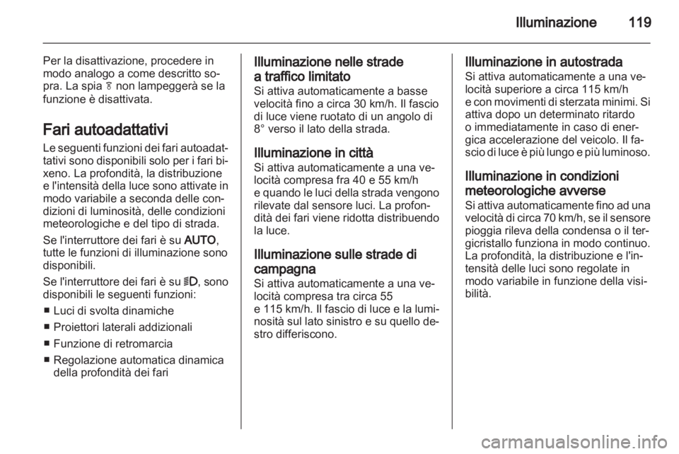 OPEL INSIGNIA 2012  Manuale di uso e manutenzione (in Italian) 