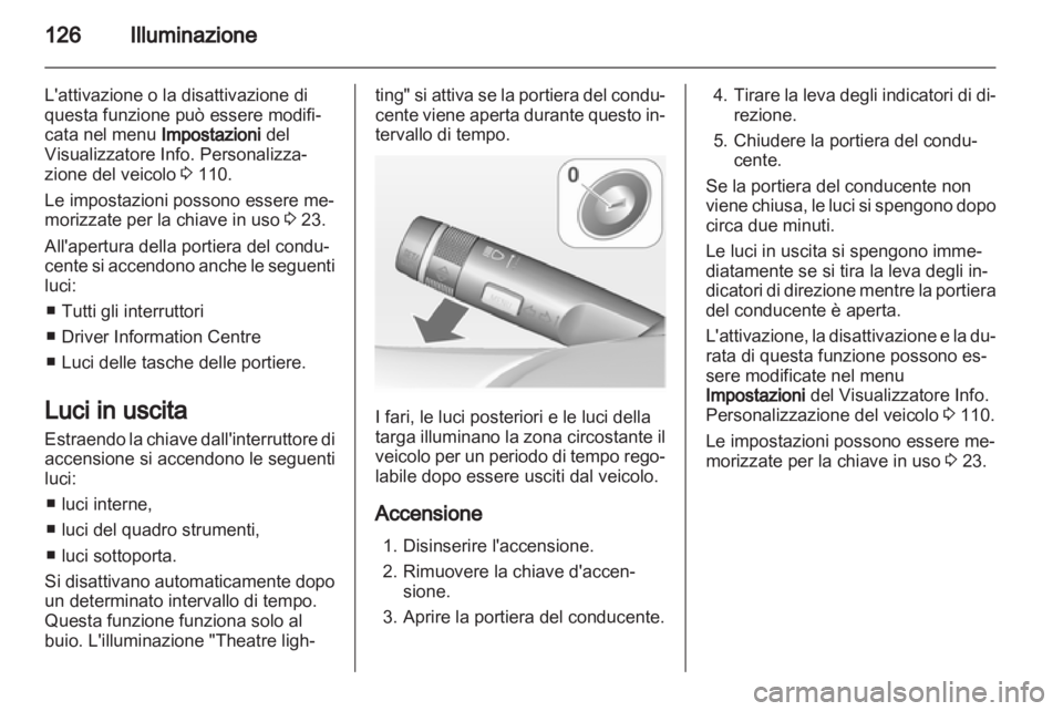 OPEL INSIGNIA 2012  Manuale di uso e manutenzione (in Italian) 