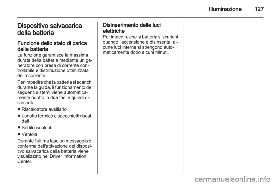 OPEL INSIGNIA 2012  Manuale di uso e manutenzione (in Italian) 