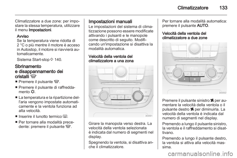 OPEL INSIGNIA 2012  Manuale di uso e manutenzione (in Italian) 