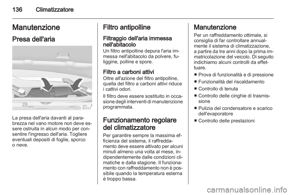 OPEL INSIGNIA 2012  Manuale di uso e manutenzione (in Italian) 