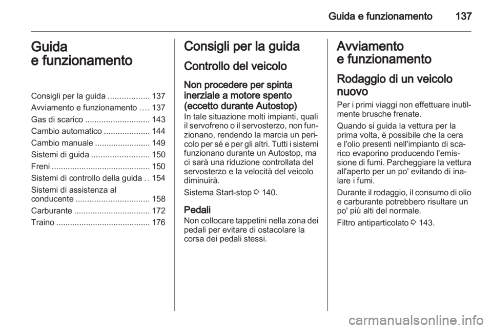 OPEL INSIGNIA 2012  Manuale di uso e manutenzione (in Italian) 