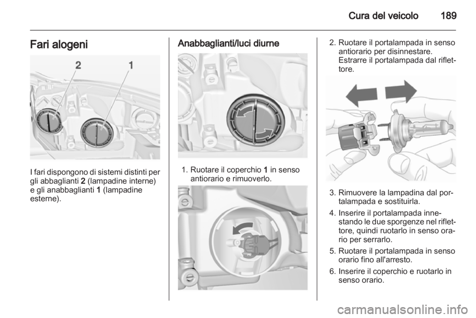 OPEL INSIGNIA 2012  Manuale di uso e manutenzione (in Italian) 