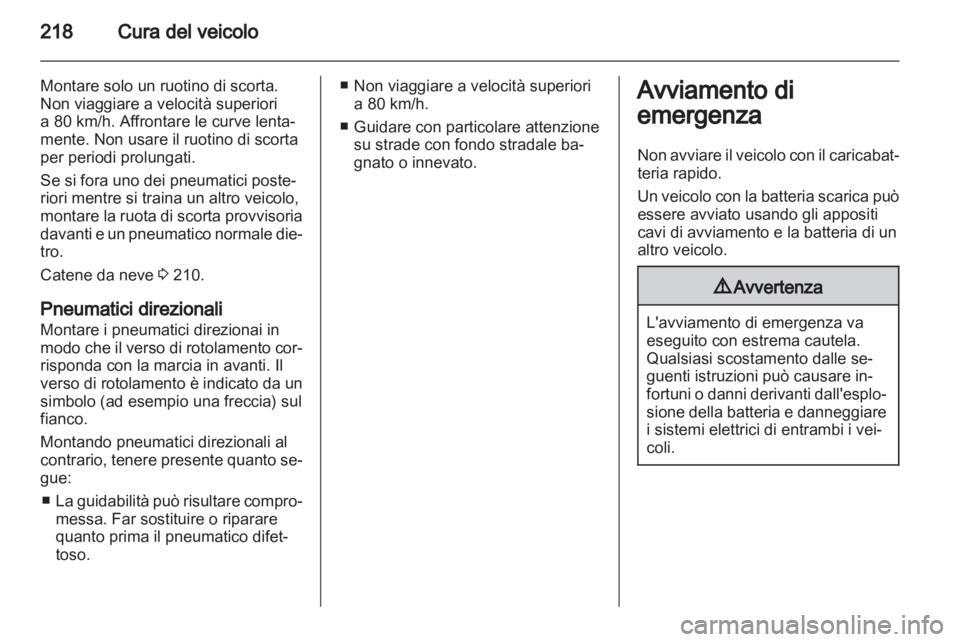 OPEL INSIGNIA 2012  Manuale di uso e manutenzione (in Italian) 