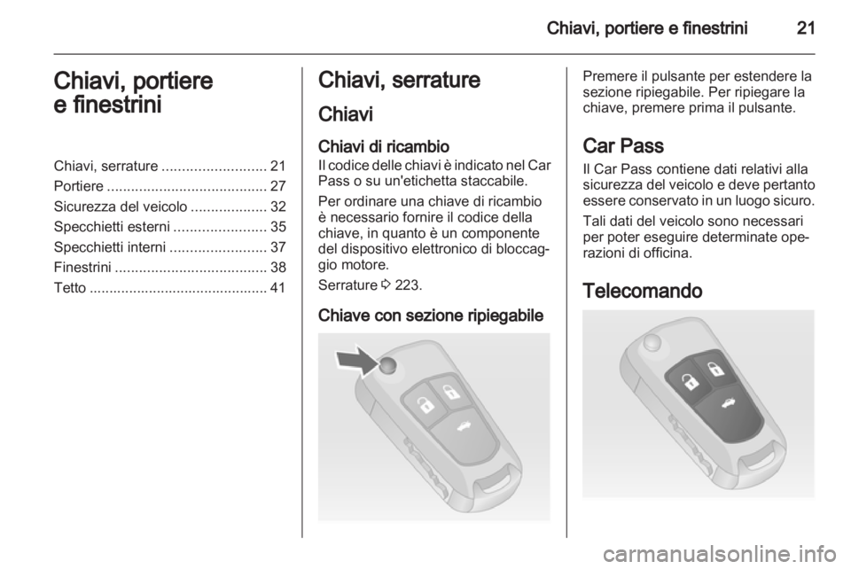 OPEL INSIGNIA 2012  Manuale di uso e manutenzione (in Italian) 