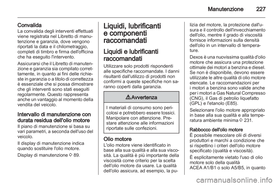 OPEL INSIGNIA 2012  Manuale di uso e manutenzione (in Italian) 