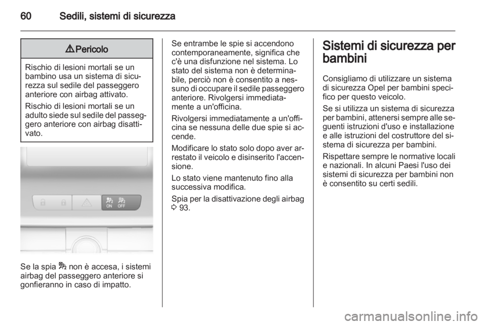 OPEL INSIGNIA 2012  Manuale di uso e manutenzione (in Italian) 