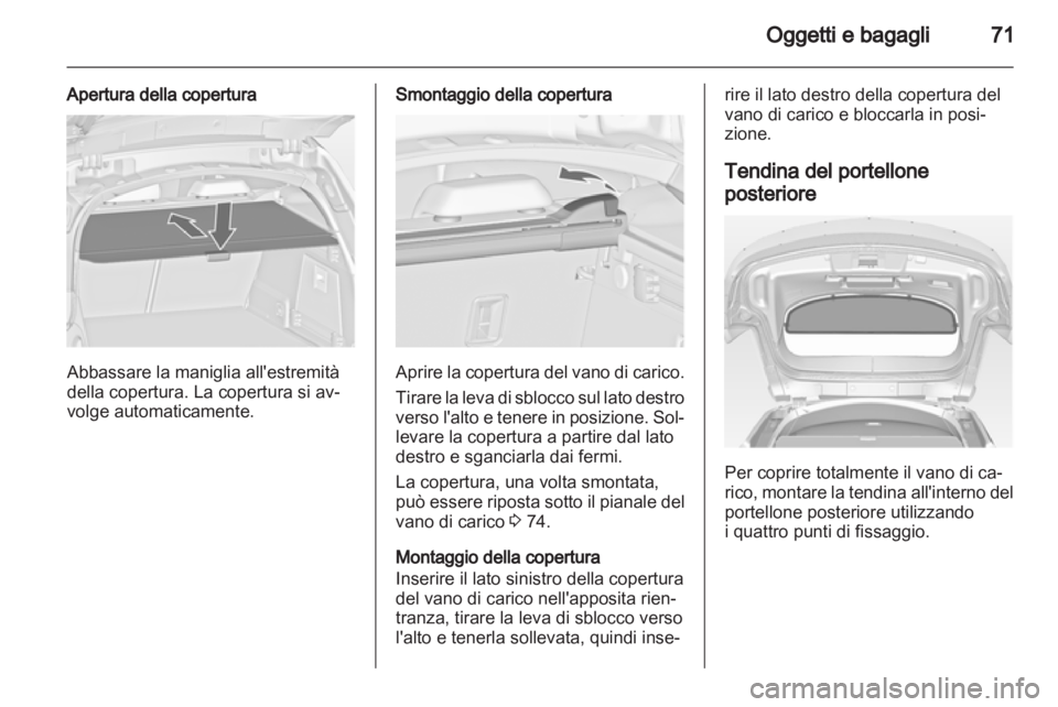 OPEL INSIGNIA 2012  Manuale di uso e manutenzione (in Italian) 