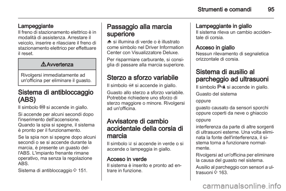 OPEL INSIGNIA 2012  Manuale di uso e manutenzione (in Italian) 