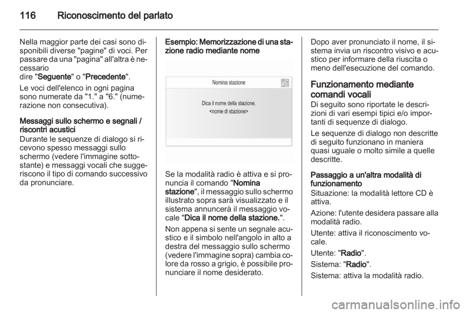 OPEL INSIGNIA 2012.5  Manuale del sistema Infotainment (in Italian) 