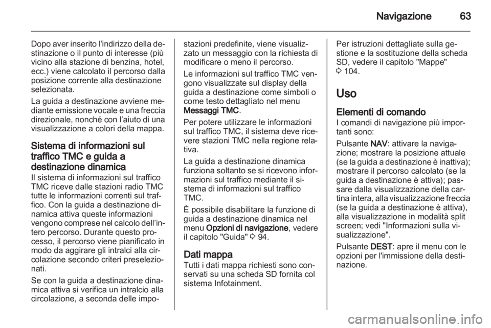OPEL INSIGNIA 2012.5  Manuale del sistema Infotainment (in Italian) 