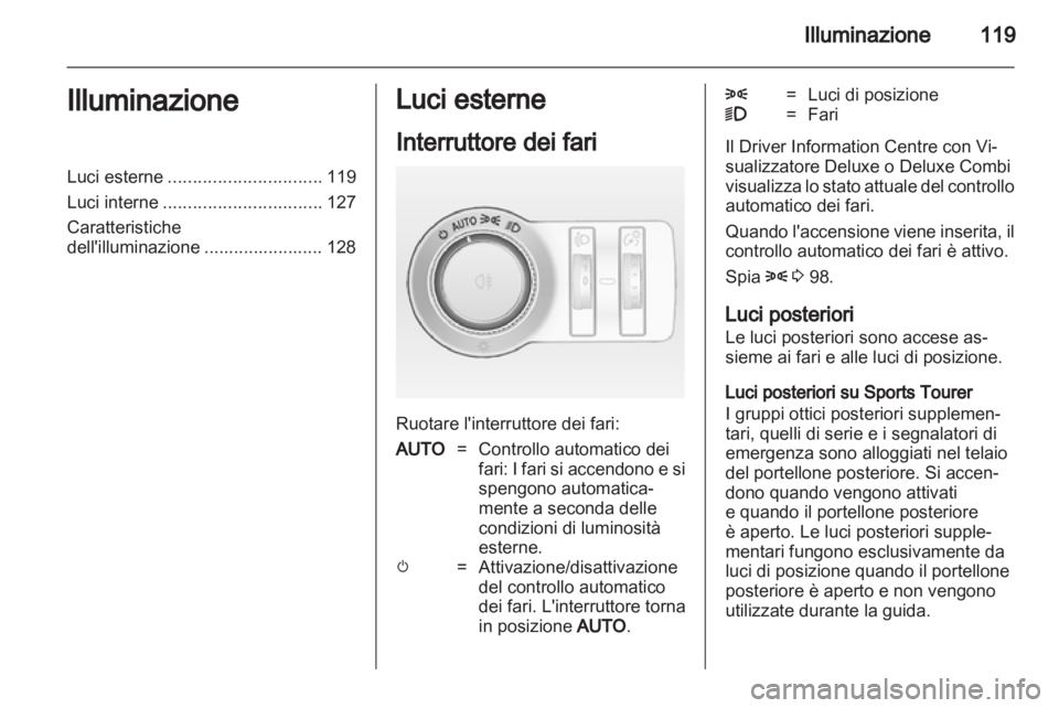 OPEL INSIGNIA 2012.5  Manuale di uso e manutenzione (in Italian) 