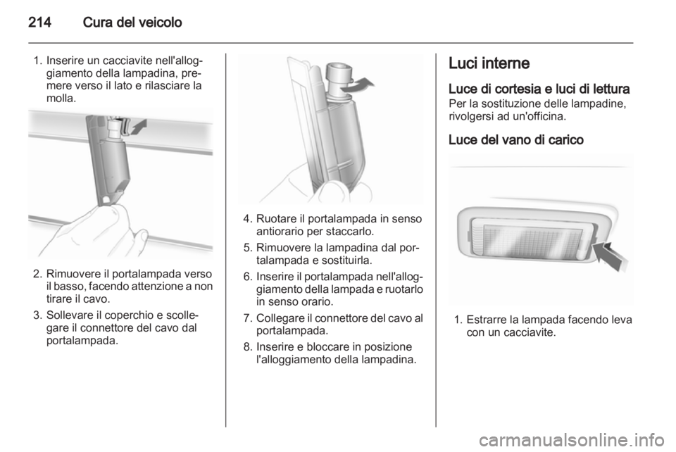 OPEL INSIGNIA 2012.5  Manuale di uso e manutenzione (in Italian) 